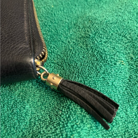 Gucci Black Leather soho long zip up wallet AUTHENTIC - Picture 6 of 9